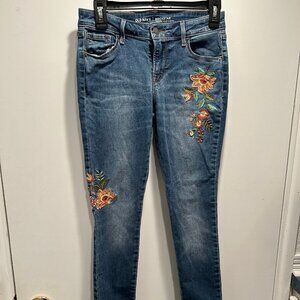 Old Navy Rockstar jeans with embroidery